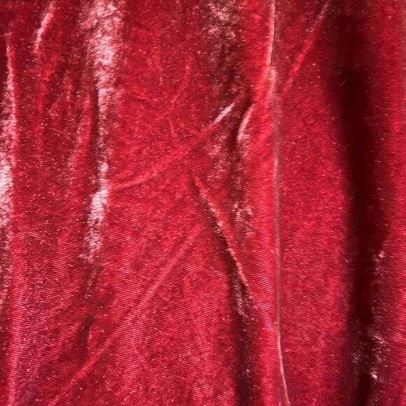 NWT Soft Surroundings Red Velvet Wide Leg Pants. Size Large! - Picture 7 of 9